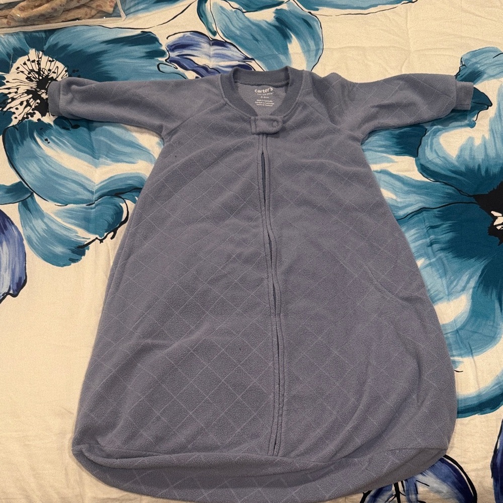 Carter's Quilted Sleep Sack in Blue-Gray